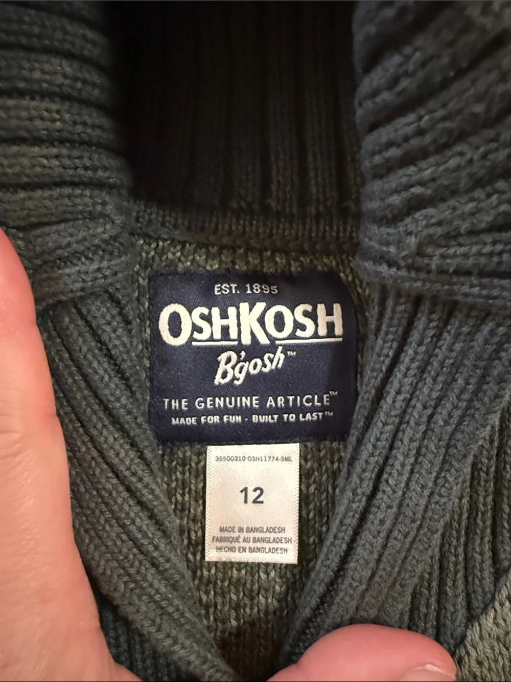 OshKosh Bgosh button front